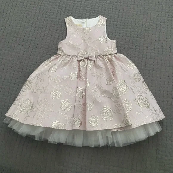 open lace back dress Antique Princess Gown